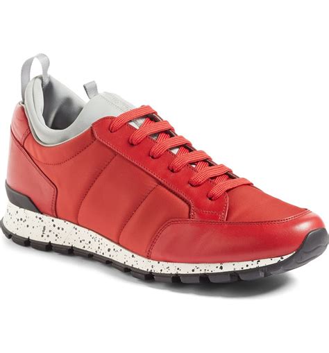 prada linea rossa sneakers